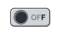 Off Toggle Switch Button Icon Royalty Free Stock Photo