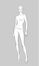 Female Fashion Figurine Royalty Free Stock Photo