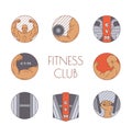 Vector illustration of fitness