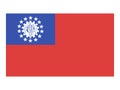 Flag of Socialist Republic of the Union of Burma