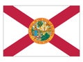 Flag of USA State of Florida