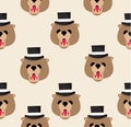 Head teddy Bear pattern