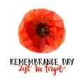 Remembrance Day poster