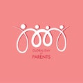 Vector Illustration of Global Parents Day design