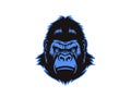 Gorilla Kong Head Logo