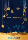 vector illustration of graffiti, happy new year, wallpaper background