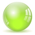 Green sphere ball