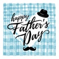 Vector Fathers day card design