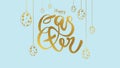 Vector illustration. Happy Easter Hand drawn elegant modern colorful lettering isolated on background. - Vector Royalty Free Stock Photo