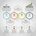 Hexagon Hex Path Infographic
