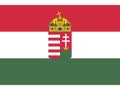 Flag of Hungary from 1848 to 1849 and from 1867 to 1869