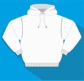 Vector illustration, Hoodie, Clothes related, sweather vector flat Icon