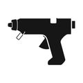 Vector design of hotmelt and gun icon. Graphic of hotmelt and pistol stock vector illustration. Royalty Free Stock Photo