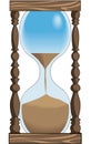 Hour Glass Vector Illustration Royalty Free Stock Photo