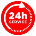 24 hour service