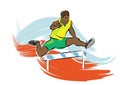 Hurdle jump