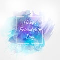 Vector illustration of international day of friendship. Happy friendship day. Design template for poster, banner, flayer