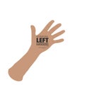 International lefthanders Day. August 13. Happy Left Handers Day