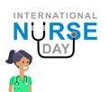 Vector illustration for International Nurse Day