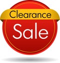 Clearance sale web button