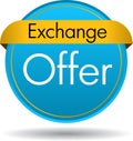 Exchange offer button