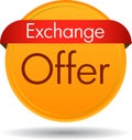 Exchange offer button