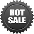 Hot sale seal stamp black Royalty Free Stock Photo
