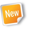 New sticker Royalty Free Stock Photo