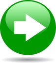 Next page web button green Royalty Free Stock Photo