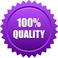 Quality star seal stamp violet