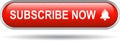 Subscribe now icon web button red