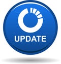 Update now web button Royalty Free Stock Photo