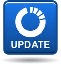 Update now web button Royalty Free Stock Photo