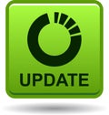 Update now web button Royalty Free Stock Photo