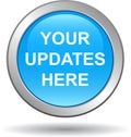 Your updates here web button Royalty Free Stock Photo