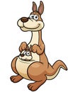 Kangaroo cartoon