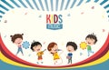 Vector Illustration Of Kids Music Royalty Free Stock Photo