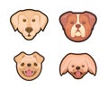 Collection Emblems of Dogs