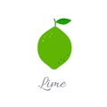 Lime icon with title