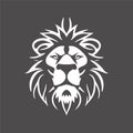 Vector illustration of a lion`s head Majestic Royalty Free Stock Photo
