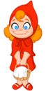 Little red riding hood Royalty Free Stock Photo