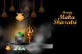 Lord Shiva on holy ocassion of Maha Shivratri, Hindu festival of India