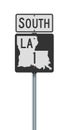 Louisiana State Highway road sign