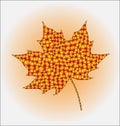 Low poly leaves, Art of autumn, Low poly fall, the passage of time, vectorgraphics