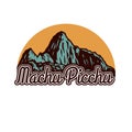 Vector illustration of machu picchu