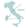 Chinese Coronavirus nCoV COVID-19 Italy Growth