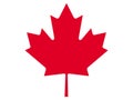 Maple Leaf of Canada Royalty Free Stock Photo