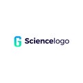 Science Vector Logo Letter G With Measuring Glass