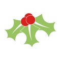 Colorful Mistletoe Icon