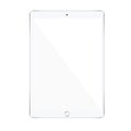 Vector illustration of modern white latop isolated on white background. Tablet in realistick style, mockup.